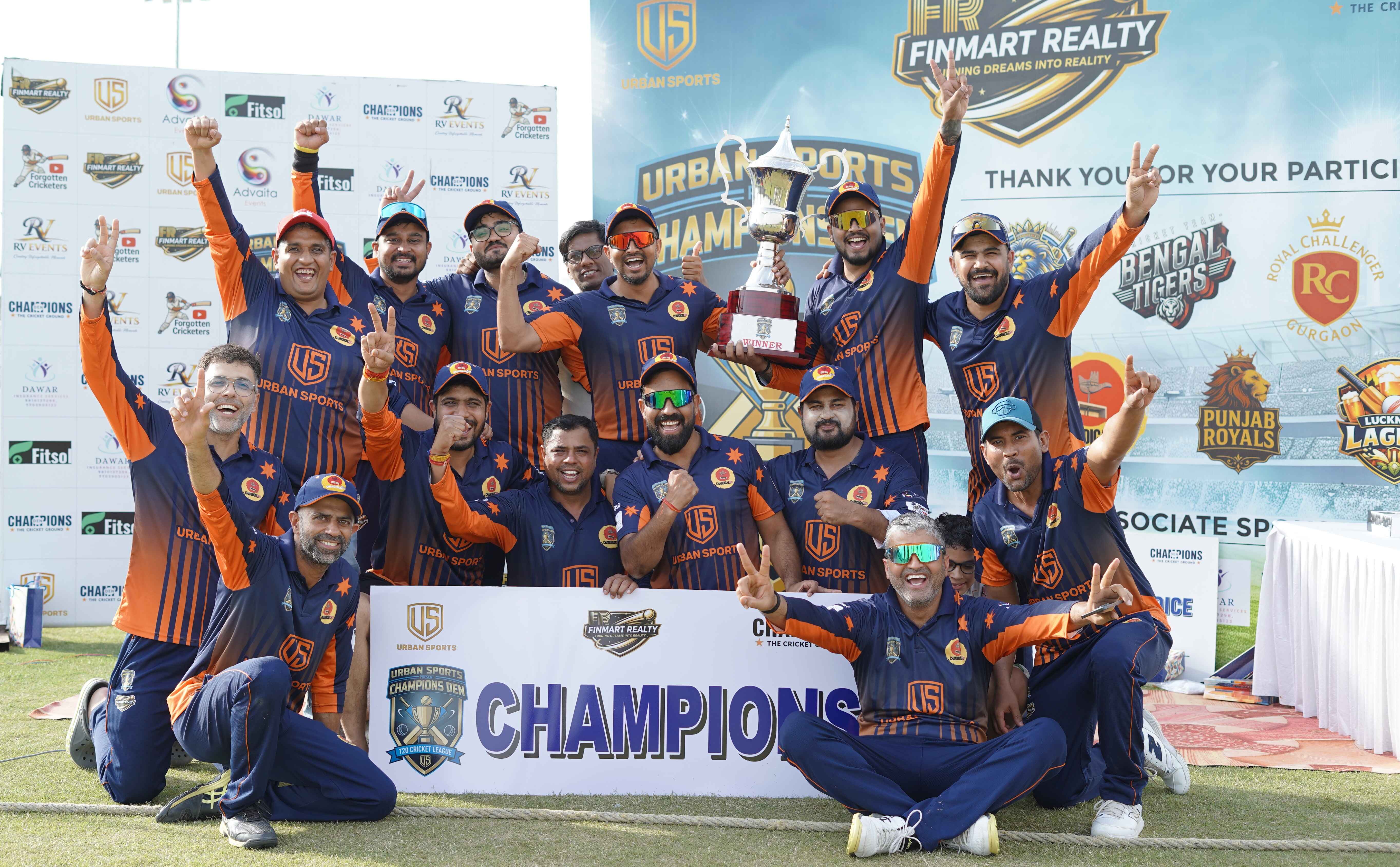 USCL Season 2 champions lifting the trophy